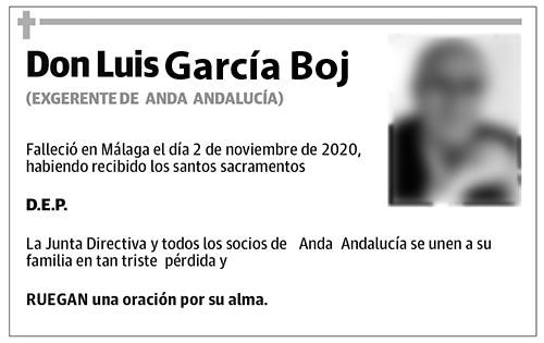 esquela con foto en Diario SUR